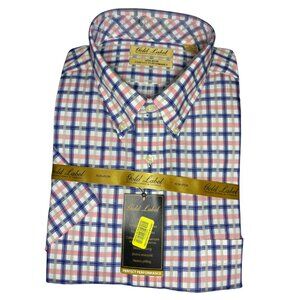 Gold Label Button‑Up Long‑Sleeve Shirt – Size XL